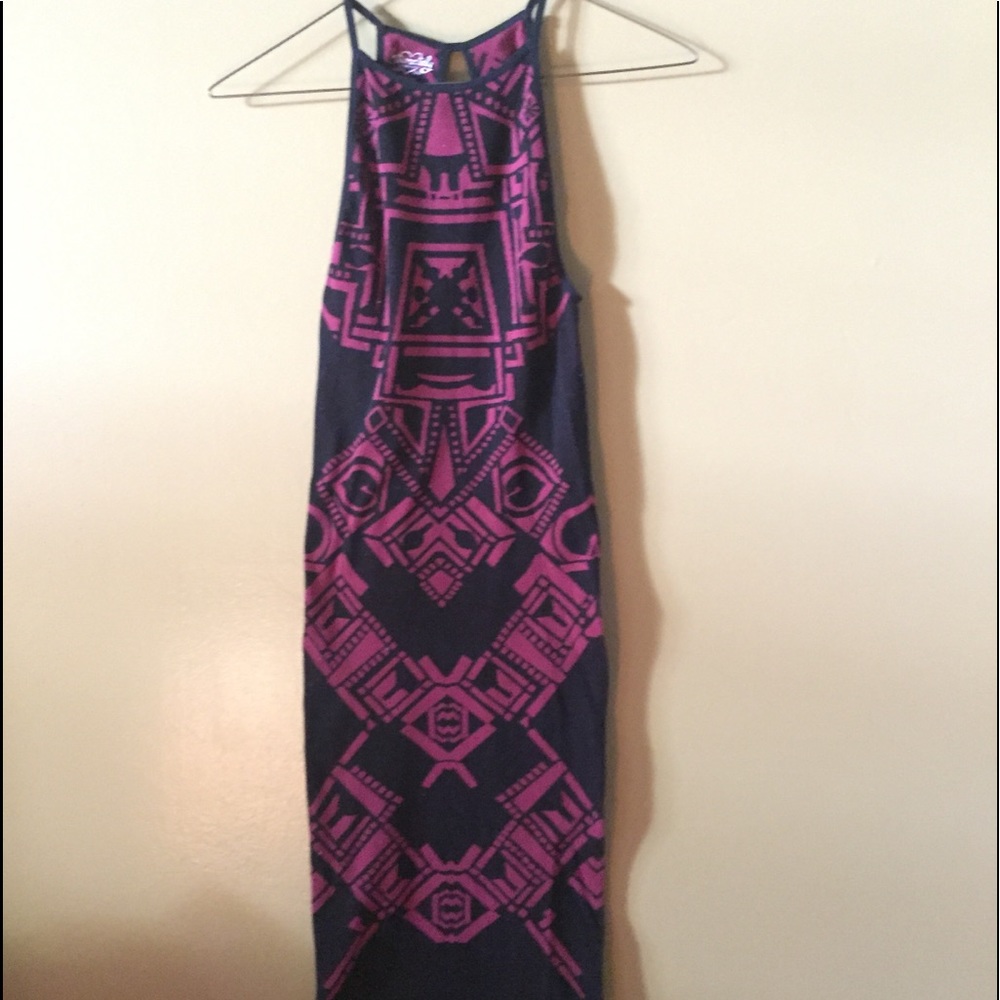 Free people high necked midi